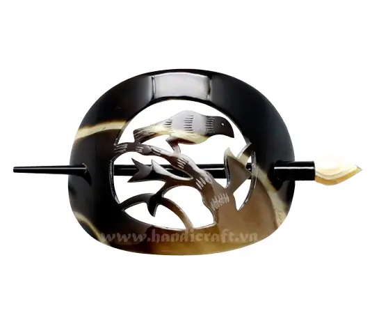 Handmade Horn Hair Accessories HD50258, handmade buffalo horn jewelry